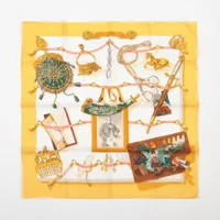 エルメス カレ90 Memoire d'Hermes エルメスの思い出 スカーフ シルク