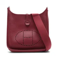 HERMES エルメス エヴリン バングル レッド HERMES エルメス ブレスレット カフ バングル エヴリン(エブリン