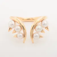 現行品　美品　タサキ　tasaki MG パール　アルルカンリング すぐ届く TASAKI 真珠 パール アルルカン リング (TASAKI/指輪