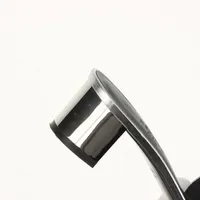 エルメス オアジス レザー サンダル 36 レディース シルバー メタル