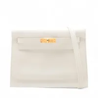 エルメス ケリーダンス2 エバーカラー ニューホワイト ゴールド金具 B  