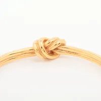 セリーヌ ノット バングル GP ゴールド A3662584｜中古ブランド品