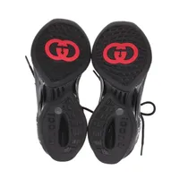 グッチ GUCCI RUN ファブリック スニーカー 36 レディース