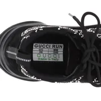 【セール】グッチ☆Run GG ラインストーン スニーカー☆758088 GUCCI グッチ GUCCI RUN GG クリスタル ウィメンズ スニーカー