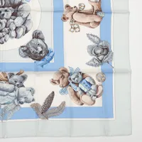 エルメス カレ90 CONFIDENTS DESCOEURS 心の友 スカーフ シルク