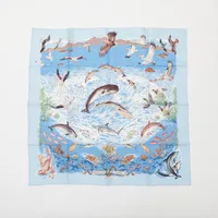 エルメス カレ90 Lavie Precieuse de la Mediterranee 地中海の貴重な