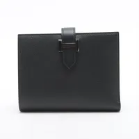 エルメス　ベアンコンパクト エルメス<br>ベアン コンパクト<br>モノクローム<br>クロ<br