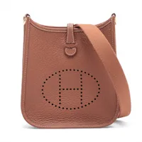 エルメス エブリン ショルダーバッグ｜ゴールド(金)｜中古