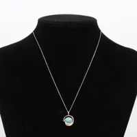 スタージュエリー　ラリマー　ネックレス STAR JEWELRY スタージュエリー ラリマー ブルートパーズ ネックレス