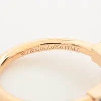 ティファニー Tワイヤー ダイヤ リング PG JP9 楽天市場】Tiffany & Co. ティファニー Tワイヤー K18PG