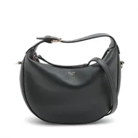 【CELINE】ティーン セリーヌ ルル ハンドバッグ★ブラック セリーヌ ティーン ルル レザー 2WAYハンドバッグ ブラック
