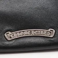 ラムレザー巾着　クロスパッチ CHROME HEARTS】クロムハーツ『クロスパッチ ドローストリング