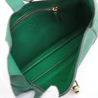 グッチ ジャッキー1961 レザー ショルダーバッグ グリーン 636709 