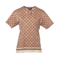 ヴィトン モノグラム 25AW コットン Tシャツ XS レディース