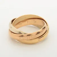 カルティエ トリニティ Au750 リング サイズ8.5 リング サイズ ガイド