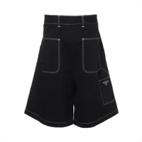送料関税込☆PRADA トライアングル ロゴ スイム ショートパンツ 送料関税込☆PRADA トライアングル ロゴ スイム ショートパンツ