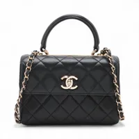 【艶と深みが共鳴する主役アイテム】CHANEL ハンドバッグ シャネルトップハンドル XXS 2WAY 42976 ピスタチオ レディース