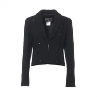 CHANEL シャネル  マトラッセ　ウールライダースジャケット　36 CHANEL（ライダースジャケット）のフリマアイテム一覧