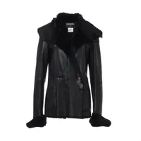 『CHANEL BOUTIQUE/シャネル』 レザージャケット 38 CHANEL BOUTIQUE/シャネル』 レザージャケット 38