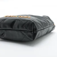 シャネル シャネル22 ミニ レザー 2WAYショルダーバッグ