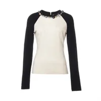 シャネル ココマーク コットン Tシャツ 38/40 レディース ブラック