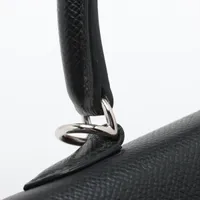 エルメス ケリー25 セリエ ヴォーエプソン ブラック シルバー