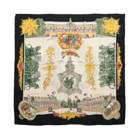エルメス カレ90 SANSSOUCY サンスーシ宮殿 スカーフ シルク
