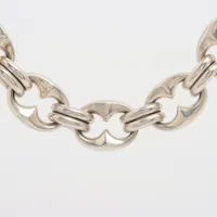 【Hermes】現代的 シェーヌダンクル パンク シルバー ネックレス エルメス シェーヌ・ダンクル パンクネックレス 42㎝ シルバー