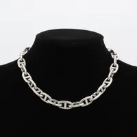エルメス シェーヌダンクルGM ネックレス 29コマ 925 129.1g