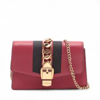 GUCCI グッチ　シルヴィ　チェーンショルダーバッグ　无　494646 GUCCI グッチ シルヴィ スーパーミニバッグ ショルダーバッグ