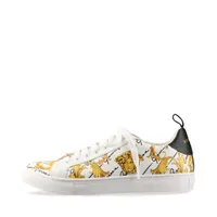 VERSACE ヴェルサーチェ バロッコプリント レザースニーカー VERSACE ヴェルサーチ スニーカー トライグレカ バロッコ
