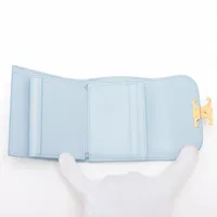 セリーヌ トリオンフ スモールフラップウォレット レザー コンパクト