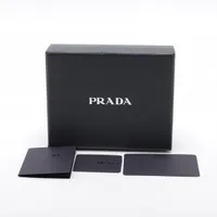 PRADA カードケース　ラインストーン プラダ クリスタル レーヨンxシルクxラインストーンxGP カード