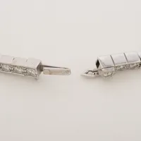 カルティエ ラニエール フル ダイヤ ブレスレット 750(WG) 14.3g