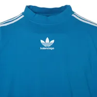BALENCIAGA::Tシャツ:1[RESALE] Balenciaga x adidas 22 years Cotton T-shirt 1 Men's Blue