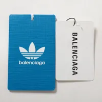 【BALENCIAGA】 ブルーコットンTシャツ バレンシアガ×アディダス 22年 コットン Tシャツ 1 メンズ