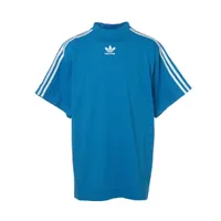 【BALENCIAGA】 ブルーコットンTシャツ バレンシアガ×アディダス 22年 コットン Tシャツ 1 メンズ