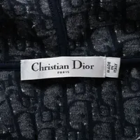 人気モデル✨Christian Dior パーカー　オブリーク柄　ネイビー　M クリスチャンディオール オブリーク コットン パーカー M