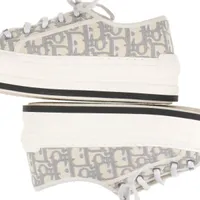 1点モノ DIOR オブリーク ソックス スニーカー サイズ36 1/2 クリスチャンディオール WALK'N'DIOR ファブリック スニーカー