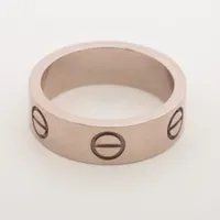 カルティエ　ウエディングリング　750 カルティエ ラブ リング 750(WG) 6.6g 49 A3679048｜中古