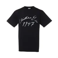ディオール 24AW コットン Tシャツ S メンズ ブラック