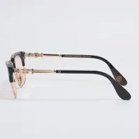 クロムハーツ BONENNOISSEUR II メガネ メタル 53□19-150 ブラック