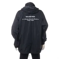 バレンシアガ 20年 ナイロン ジャケット XS メンズ ブラック 656899