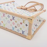 【新品未使用】ルイヴィトン× 村上隆 オンザゴー トランクMMマルチカラー LOUIS VUITTON ルイヴィトン 村上隆 LV × TM オンザゴー