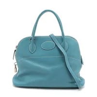 エルメス ボリード31 トリヨンクレマンス ブルージーン シルバー金具 □M:2009年