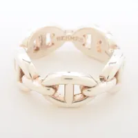 エルメス シェーヌダンクル アンシェネ リング 53 925 6.2g シルバー