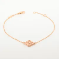 ヴァンクリーフ&アーペル スウィートアルハンブラ ブレスレット 750(PG