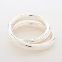 エルメス ヴェルティージュ クール リング 49 925 7.1g シルバー キズ