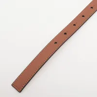 ロエベ アナグラム ベルト 75/30 レザー ブラウン A3682339