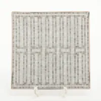 エルメスの　モザイク　24ゴールド スクエアプレート HERMES エルメス モザイク24 ヴァンキャトル 23cm プチカレ No.5